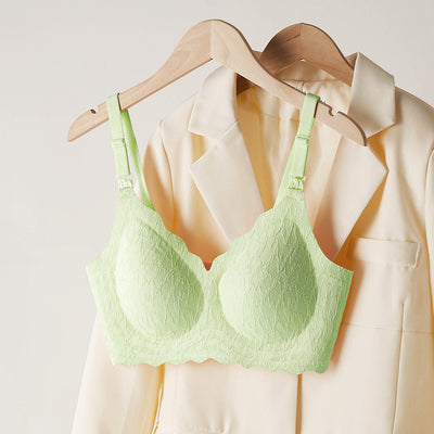 Wireless Seamless Breathable Macaron Nursing Bra Maternity Choice