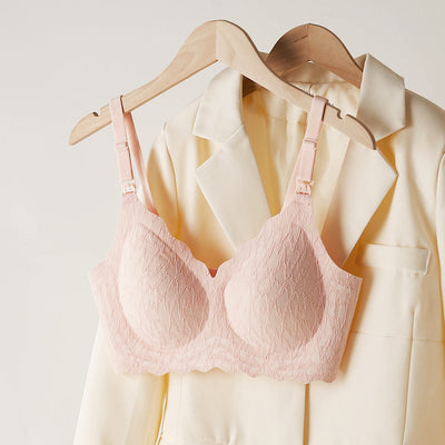 Wireless Seamless Breathable Macaron Nursing Bra Maternity Choice
